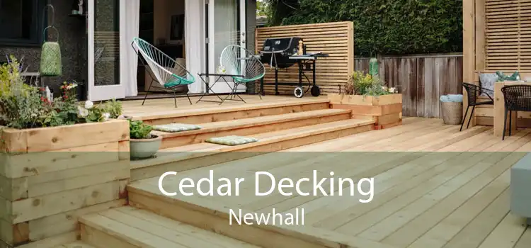 Cedar Decking Newhall