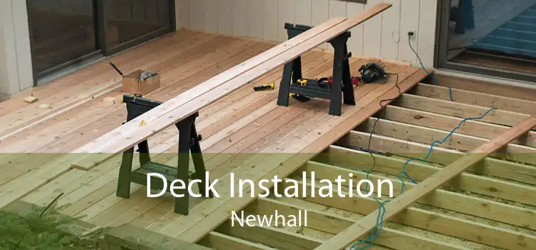 Deck Installation Newhall