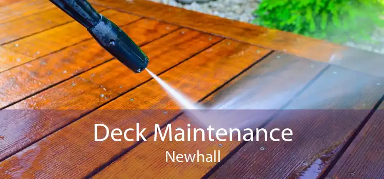 Deck Maintenance Newhall