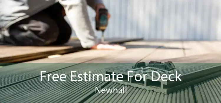 Free Estimate For Deck Newhall