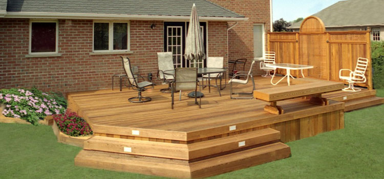 Cedar Composite Decking in Newhall, CA