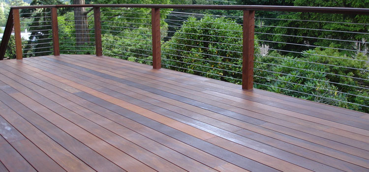 Installing IPE Decking in Newhall, CA